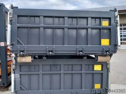 Decker Containerbau Abrollcontainer, Bayernbox, Pendelklappe