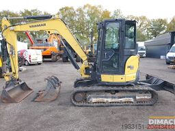 Yanmar ViO50-6  CW10 GP snelwissel, 3 bakken, airco, m...