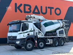 Mercedes-Benz Arocs 3246 8x4 PUTZMEISTER PUMI 28 m / 7 m3 / F...