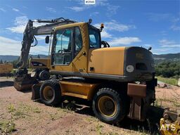Volvo EW160B Wheel excavator w/ tilt and bucket