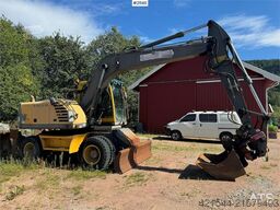 Volvo EW160B Wheel excavator w/ tilt and bucket