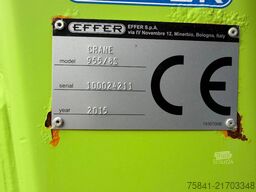 Volvo FH 540 8x2 EFFER 955/8S + JIB 6S