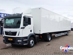 MAN TGM 15.290 Trekker + Heiwo city trailer geisole...
