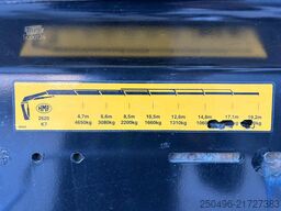 Volvo FH 500 8x4*4 HMF 2620 K7 / PLATFORM L=6538 mm