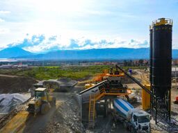 FABO mobile concrete mixing plants Turbomix100 mobile concrete mixing plant