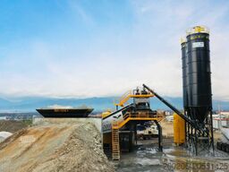 FABO mobile concrete mixing plants Turbomix100 mobile concrete mixing plant