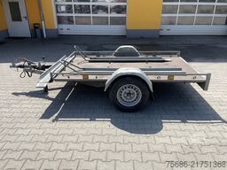 SARIS Motorradtransporter Tieflader Einachser