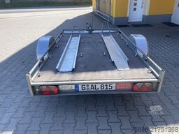 SARIS Motorradtransporter Tieflader Einachser