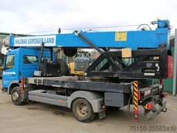 MERCEDES-BENZ 815 4x2 BB - KRAN Emminghaus E30 FUNK Nr: 064