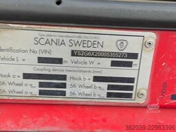 SCANIA G-410 6X2 SILOWAGEN VOLLUFT LIFT GELENKTE HINTER