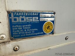  SYSTEM TRAILER * GETRÄNKE * LBW 1,5 TON DAUTEL *