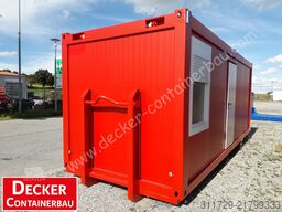 Decker Containerbau Kombicontainer Feuerwehr, auf ABR
