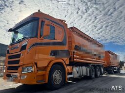 Scania R650 8x4 Bulk Truck with Bulk Trailer – Jilko Body