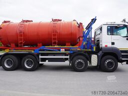 MAN TGS 35.400 8x4 E5 / HYVA HOOK LIFT 32.56