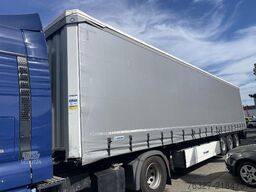 Anhänger mit offener Pritsche Krone Curtainsider Schiebelanenauflieger, DIN EN 12642 C