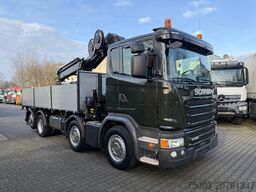 Scania G450 8X2*6 Kipper Kran HMF 2620 K5