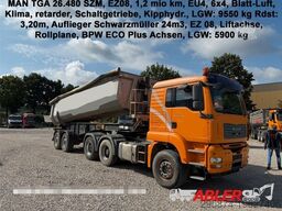 MAN TGA 26.480 SZM 6x4 Kipper Schwarzmüller LIFT