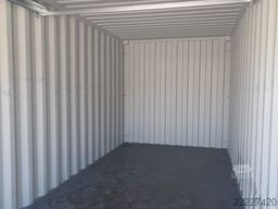 20 Fuß Container mit Sektionaltor Garage Anthrazit / Container mit Rolltor / NEU