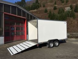 WM MEYER AZ 2740/185 S35 - 4 mtr. Koffer mit Heckrampe