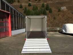 WM MEYER AZ 2740/185 S35 - 4 mtr. Koffer mit Heckrampe