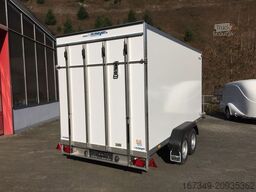 WM MEYER AZ 2740/185 S35 - 4 mtr. Koffer mit Heckrampe