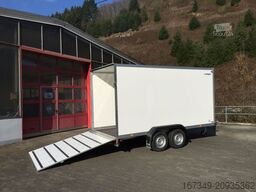 WM MEYER AZ 2740/185 S35 - 4 mtr. Koffer mit Heckrampe