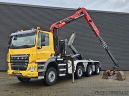 Ginaf X6 4242 CTSE 8x4 / 40T HAAKARM + EPSILON Z KRAAN
