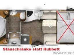 Eura Mobil Integra 760 QF Navi/RFK/Klima/Markise/Leder