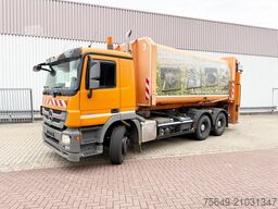 Mercedes-Benz Actros 2641/48 L 6x4 Actros 2641/48 L 6x4, Seilabroller, Haller Lotos, Zöller Schüttung