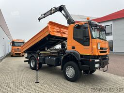 Iveco-Magirus Trakker AD190T36W 4x4 Trakker AD190T36W 4x4, EEV, Kran Hiab 111BS-2 HiDuo, Funk