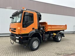 Iveco-Magirus Trakker AD190T36W 4x4 Trakker AD190T36W 4x4, EEV, Kran Hiab 111BS-2 HiDuo, Funk