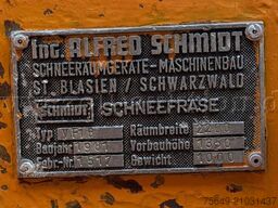 Unimog U52 411 4x4 Schneefräse U52 411 4x4, Schmidt Schneefräse mit Separatmotor