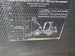 Ahlmann AX 850 / nur: 671h / 11.2022 / Gabel / Schaufel