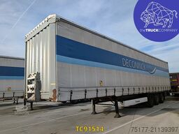 Krone curtainsider hardwood floor