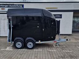 BÖCKMANN Comfort Schwarz 2-Pferdeanhänger