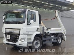 DAF CF 370 4X2 Meiller AK12MT skiploader Absetzkipp...