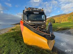 Mercedes-Benz Actros 2848 4x4+2 snow rigged hook truck. WATCH VI