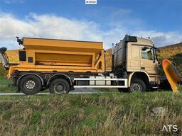 Mercedes-Benz Actros 2848 4x4+2 snow rigged hook truck. WATCH VI