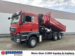 MAN TGS 26.480 6x4 BB, Kran Hiab 244 E-5 Hiduo, Funk,