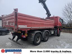 MAN TGS 26.480 6x4 BB, Kran Hiab 244 E-5 Hiduo, Funk,