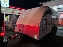 Brian James Trailers Race Transporter 5 weiß ab Lager verfügbar