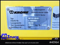 KRONE 7.45, Bordwand + Schiebeplane, Edscha,