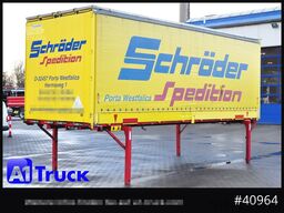 KRONE 7.45, Bordwand + Schiebeplane, Edscha,