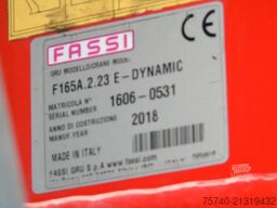 DAF CF 480 + FASSI 16T/M + 20T HOOK + 8X4 + REMOTE