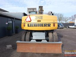 Liebherr A316 Monogiek - blad + stempels - airco - Deutz...