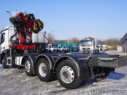 Mercedes-Benz Antos 3240 8×2 / Typhoon L170Z3 crane