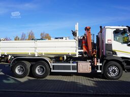 Renault C380 E6 6×4 / HDS Fassi F135 2700 MTH /