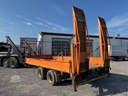 Blomenröhr 14to 3S Öl Kipper Tieflader 5,5m Rampen