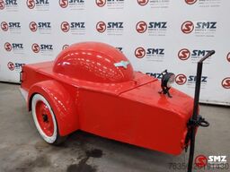 Diversen Occ aanhanger met brandweerpomp + benzine motor