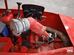 Diversen Occ aanhanger met brandweerpomp + benzine motor